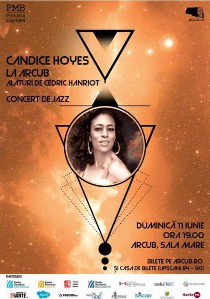 Jazz cu Candice Hoyes, Foto: Afis concert