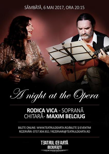 Concert Rodica Vica si Maxim Belciug, Foto: Afis