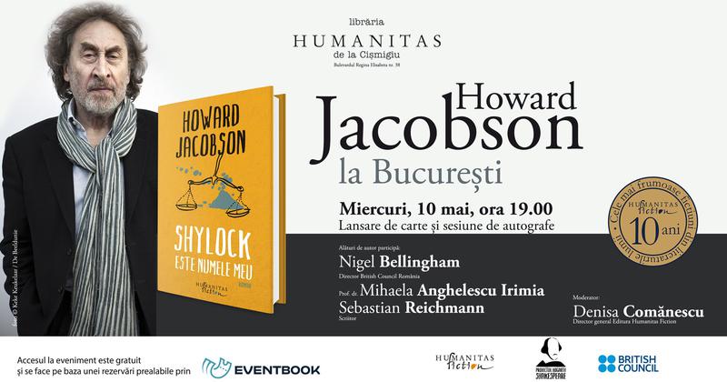 Scriitorul Howard Jacobson la Bucuresti, Foto: Humanitas