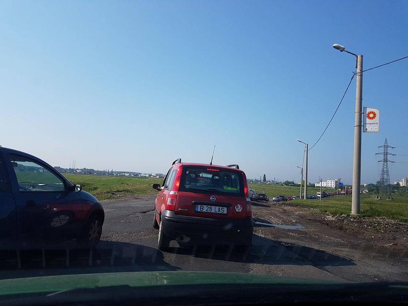 Cozi enorme inainte de podul Giurgiu-Ruse, Foto: Hotnews