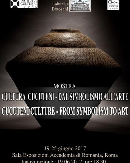 Cultura Cucuteni - de la simbolism la arta, Foto: Afis expozitie