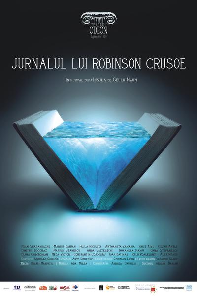 Jurnalul lui Robinson Crusoe, Foto: Afis spectacol