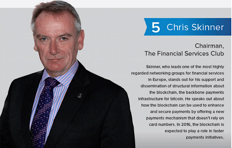 Chris "Mr. Fintech" Skinner, Foto: ICEEfest