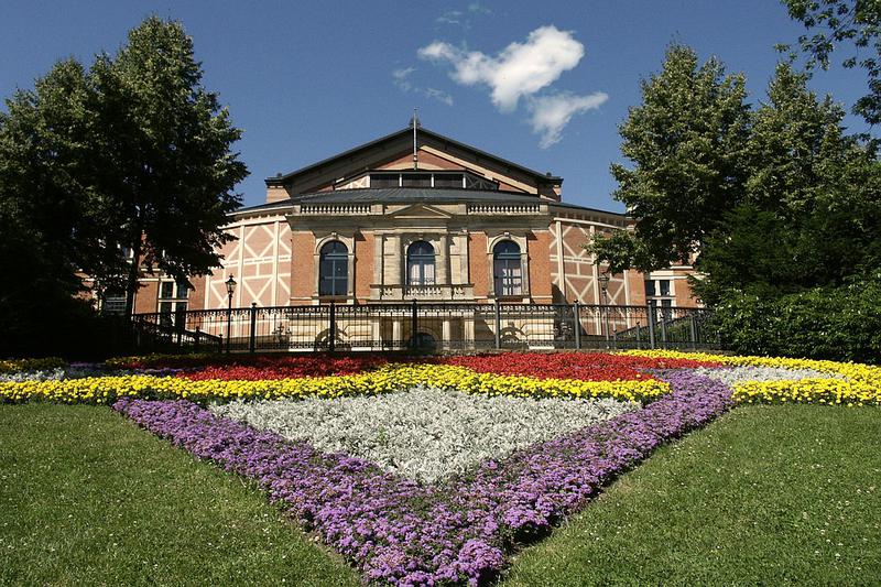 Bayreuth Festspielhaus, Foto: Poster