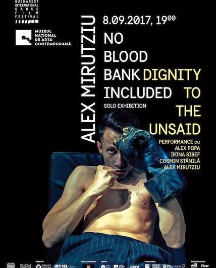 No blood bank included, de Alex Mirutziu, Foto: Poster