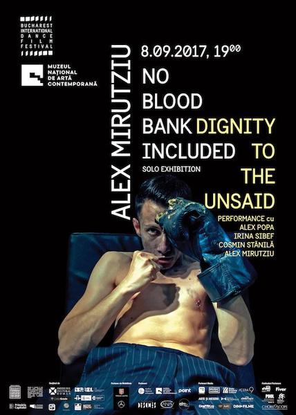 No blood bank included, de Alex Mirutziu, Foto: Poster