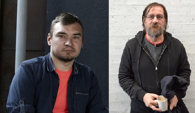 Cristian Raduta si Dan Perjovschi, Foto: