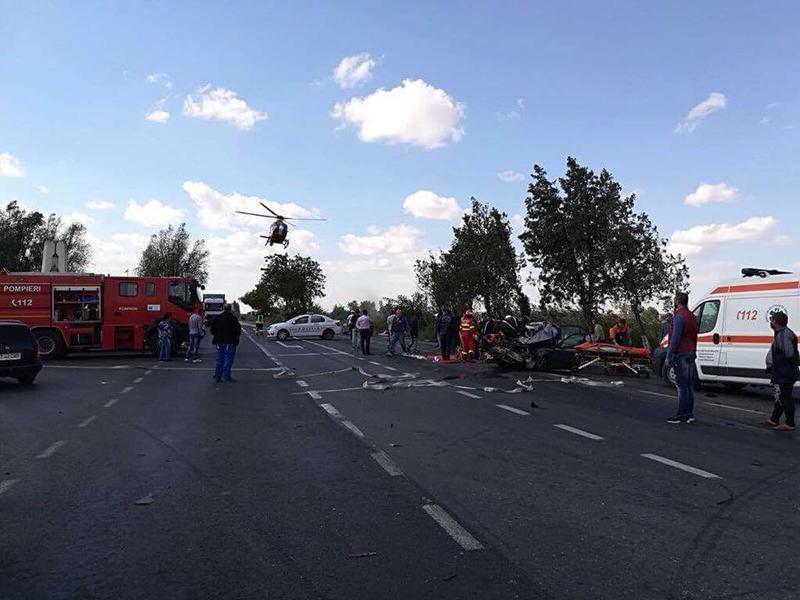 Accident rutier (arhiva), Foto: IGSU