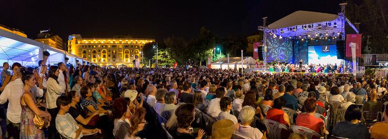 Piata Festivalului George Enescu 2 sep 2017, Foto: ArCuB