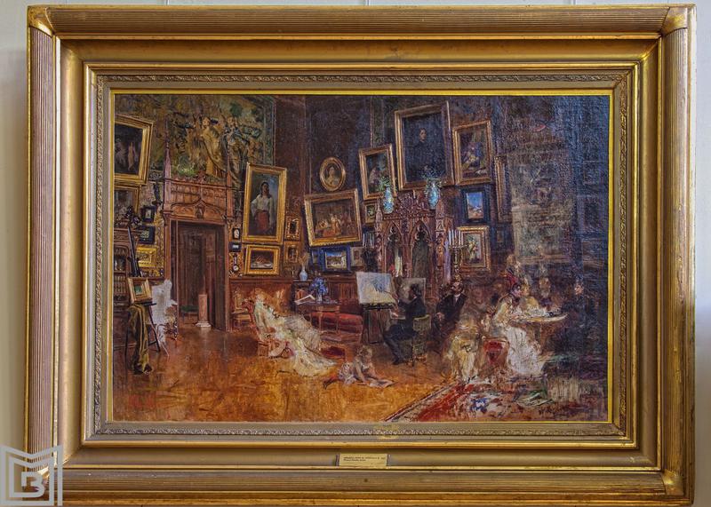 Lucrare Theodor Aman: foto Cristian Oprea, Foto: Muzeul Municipiului Bucuresti