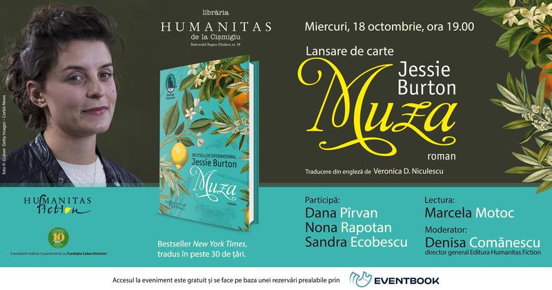 "Muza", de Jessie Burton, Foto: Humanitas