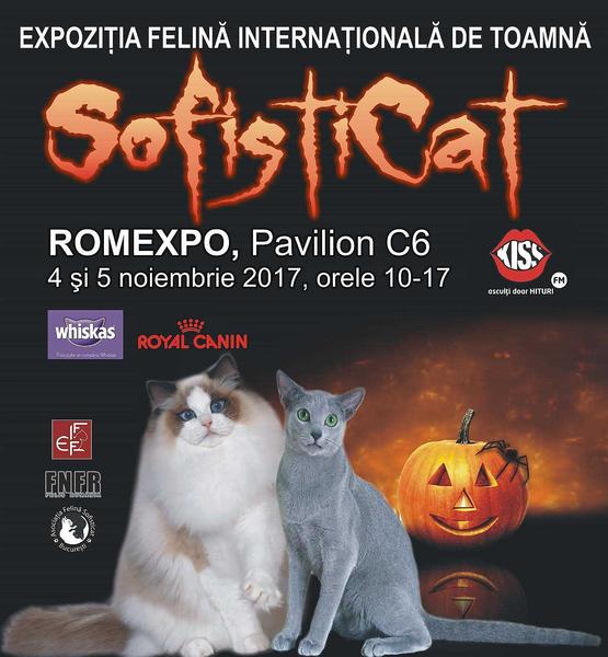 SofistiCAT, 4-5 noiembrie Romexpo, Foto: Afis expozitie