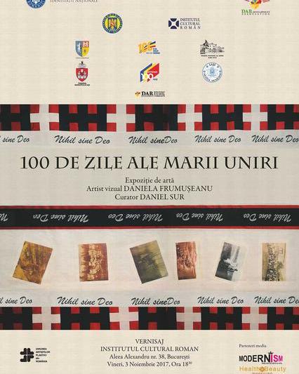 Expozitia '100 de zile ale Marii Uniri', Foto: Afis