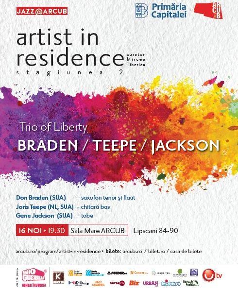 Artist in Residence, 16 nov. 2017, Foto: ArCuB