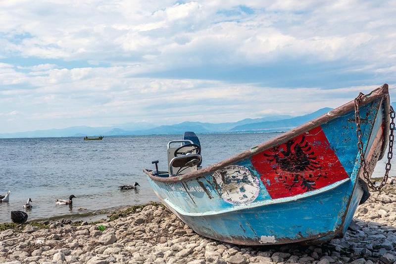 Contrabanda pe cel mai mare lac din Balcani, Foto: Balkan Investigative Reporting Network