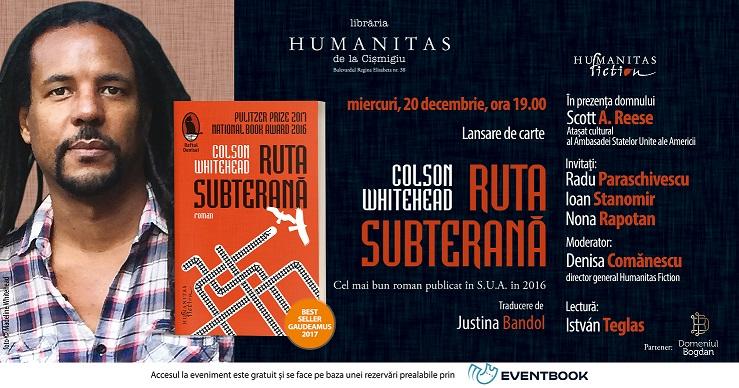 Ruta subterana, de Colson Whitehead, Foto: Humanitas