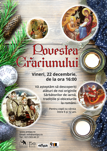 Povestea Craciunului, Foto: Muzeul Antipa