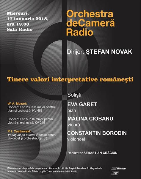 Castigatorii concursului Drumul spre celebritate, in concert, Foto: Orchestrele si Corurile Radio