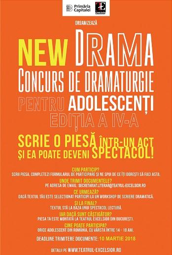 New Drama 2018, Foto: Teatrul Excelsior