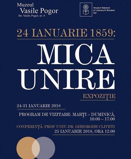 Expozitie: 24 Ianuarie 1859: Mica Unire, Foto: Afis