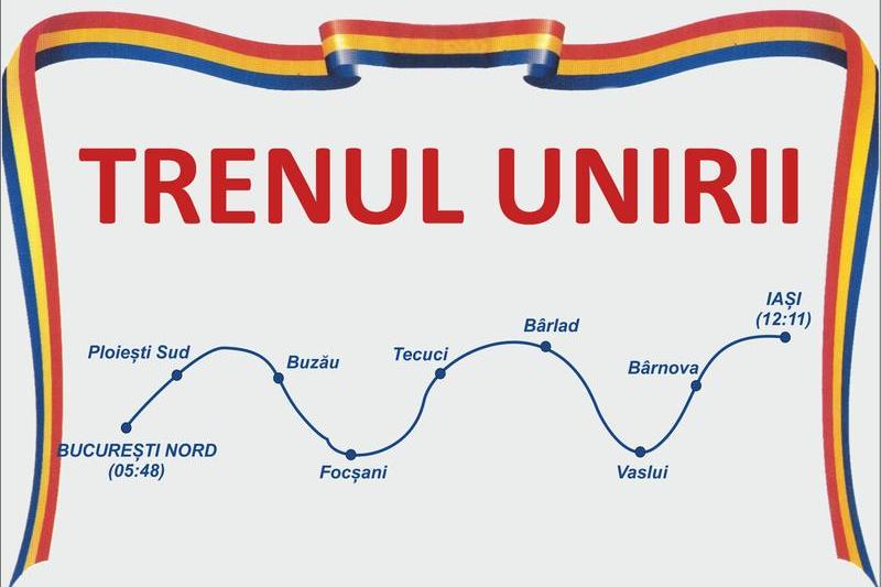 Statii Trenul Unirii, Foto: cfrcalatori.ro