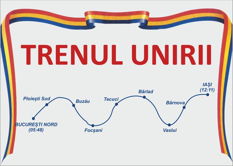 Statii Trenul Unirii, Foto: cfrcalatori.ro