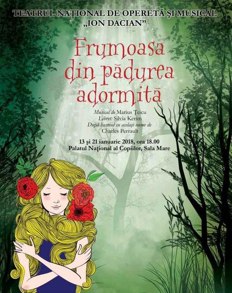 Frumoasa din padurea adormita, Foto: Afis spectacol