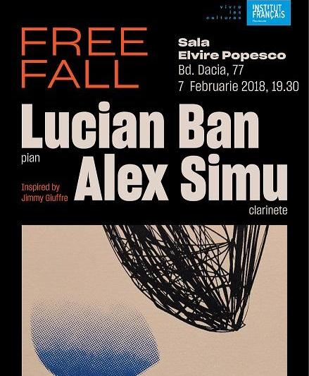 Free Fall - jazz cu Lucian Ban si Alex Simu, Foto: Afis concert
