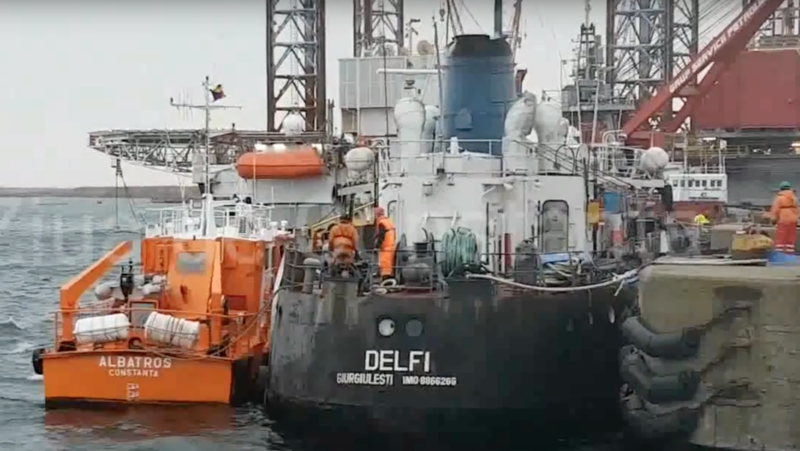 Nave in Portul Constanta, Foto: Captura Ziua de Constanta