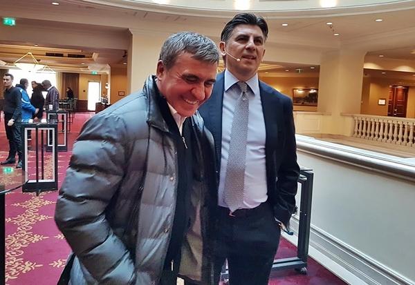 Gica Hagi si Ionut Lupescu, Foto: Adrian Ilincescu/ HotNews.ro