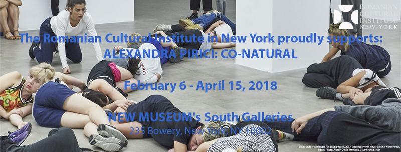 Alexandra Pirici: Co-natural - Poster, Foto: ICR NY