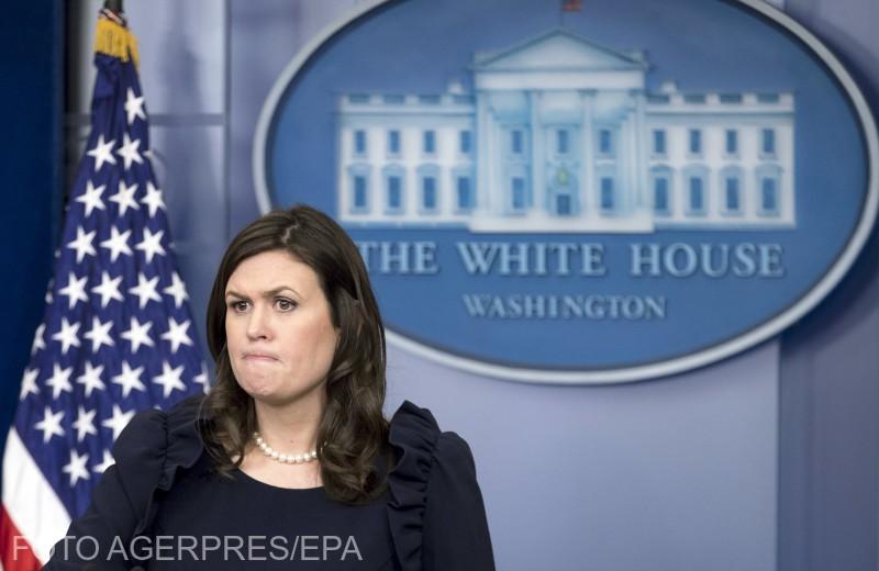 Sarah Huckabee Sanders, Foto: Agerpres/EPA