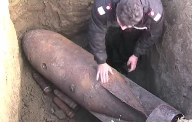 Bomba de aviatie, Foto: Captura YouTube