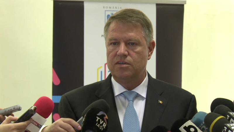 Klaus Iohannis, declaratii pentru presa, Foto: Captura presidency.ro