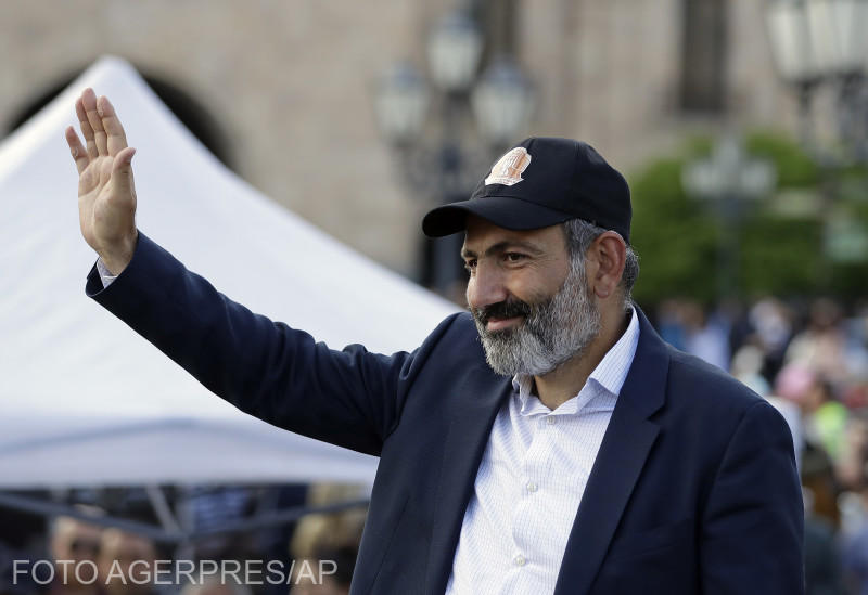 Nikol Pasinian, Foto: Agerpres/AP