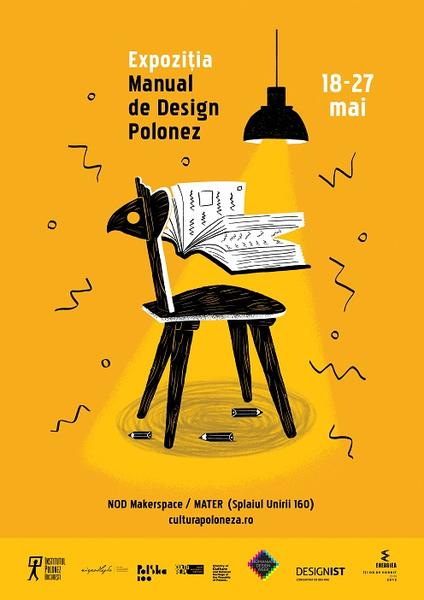 Manual de Design Polonez, Foto: Afis expozitie