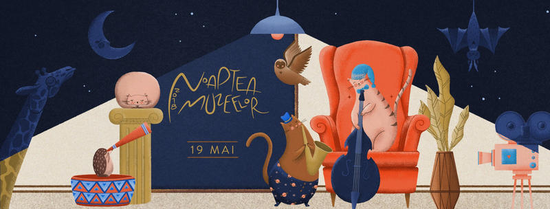 Noaptea Muzeelor la Palatul Mogosoaia, Foto: Poster
