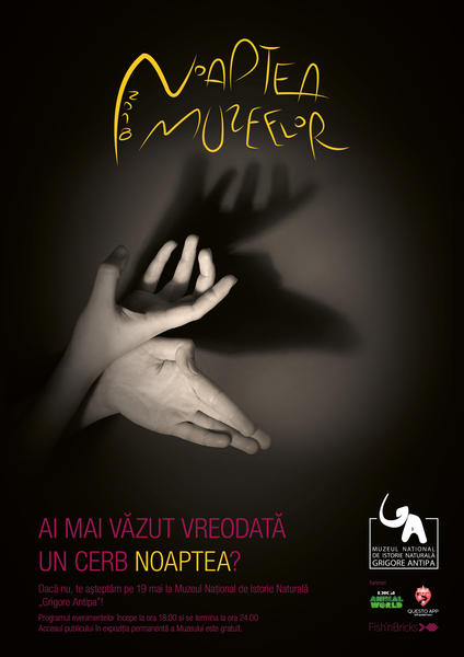 Noaptea Muzeelor la Antipa, Foto: Afis