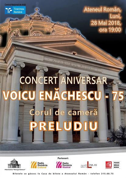 Concert aniversar Voicu Enachescu, Foto: Afis