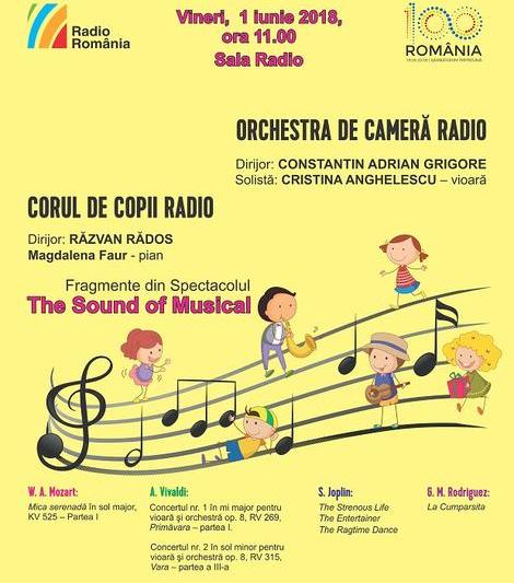 Concert educativ, 1 iunie, Foto: Afis