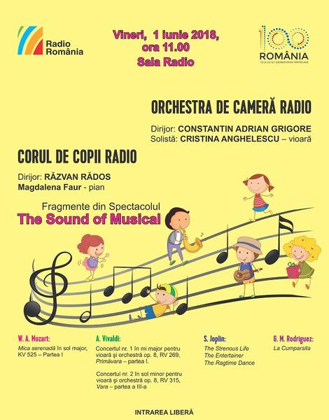 Concert educativ, 1 iunie, Foto: Afis