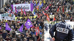 Manifestatie anti-Macron la Paris, Foto: Captura YouTube