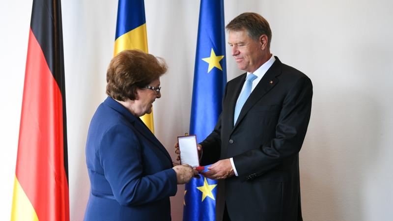 Barbara Stamm si Klaus Iohannis, Foto: Presidency.ro