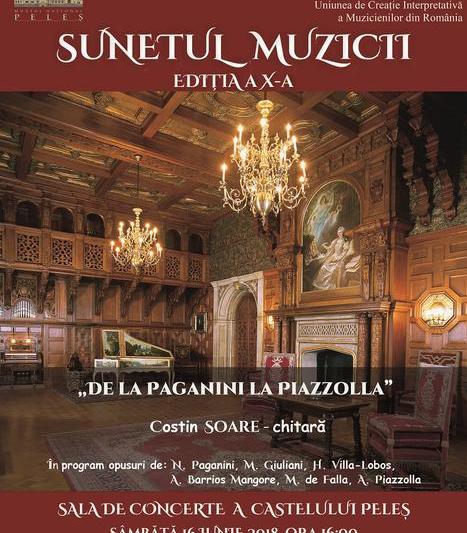 De la Paganini la Piazzolla - recital Costin Soare, Foto: Asociatia Pro Valores