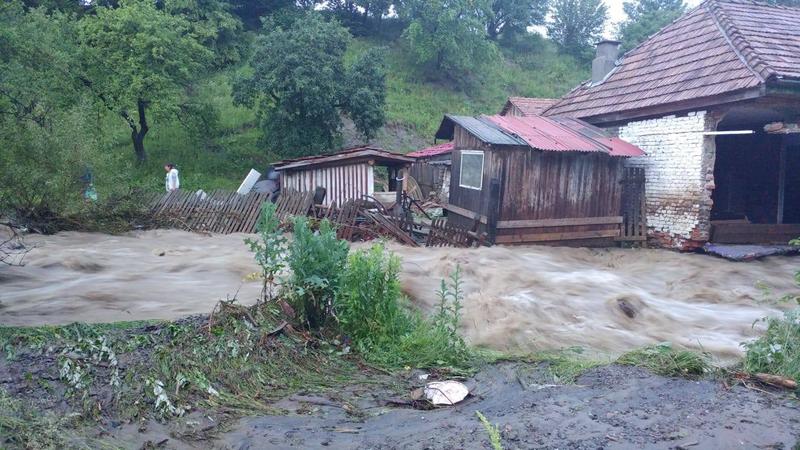 Inundatii, Foto: Departamentul pentru Situatii de Urgenta