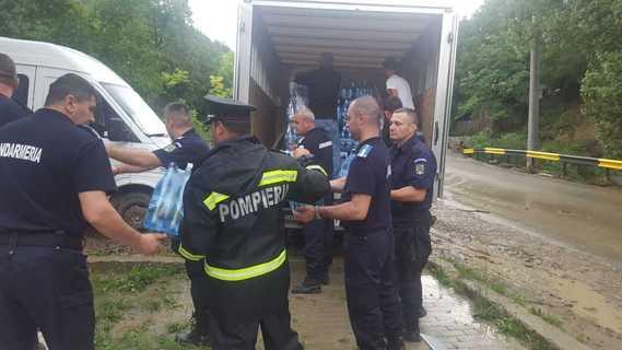 Apa potabila dusa la Chiliile, Buzau, Foto: Departamentul pentru Situatii de Urgenta