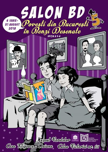 Povesti din Bucuresti în Benzi Desenate, Foto: Afis