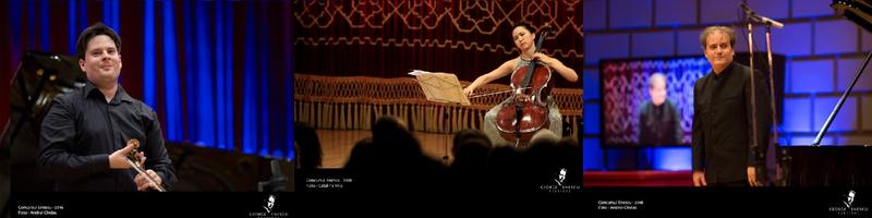 Stefan Tarara, Eun-Sun Hong, Josu de Solaun, Foto: Festival Enescu