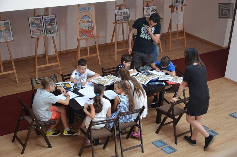 Atelier de Benzi Desenate, Foto: Muzeul Municipiului Bucuresti