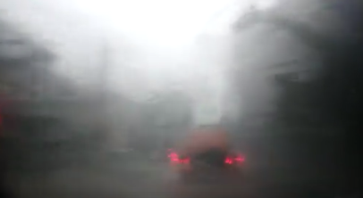 Ploaie torentiala, Foto: Captura video